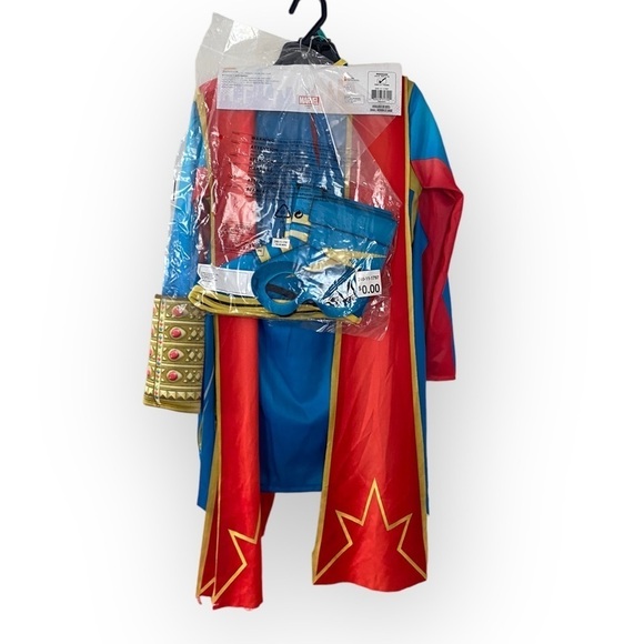 Rubie’s Costumes Ms Marvel Superhero Halloween Costume Girls Size Medium NEW - Picture 2 of 7